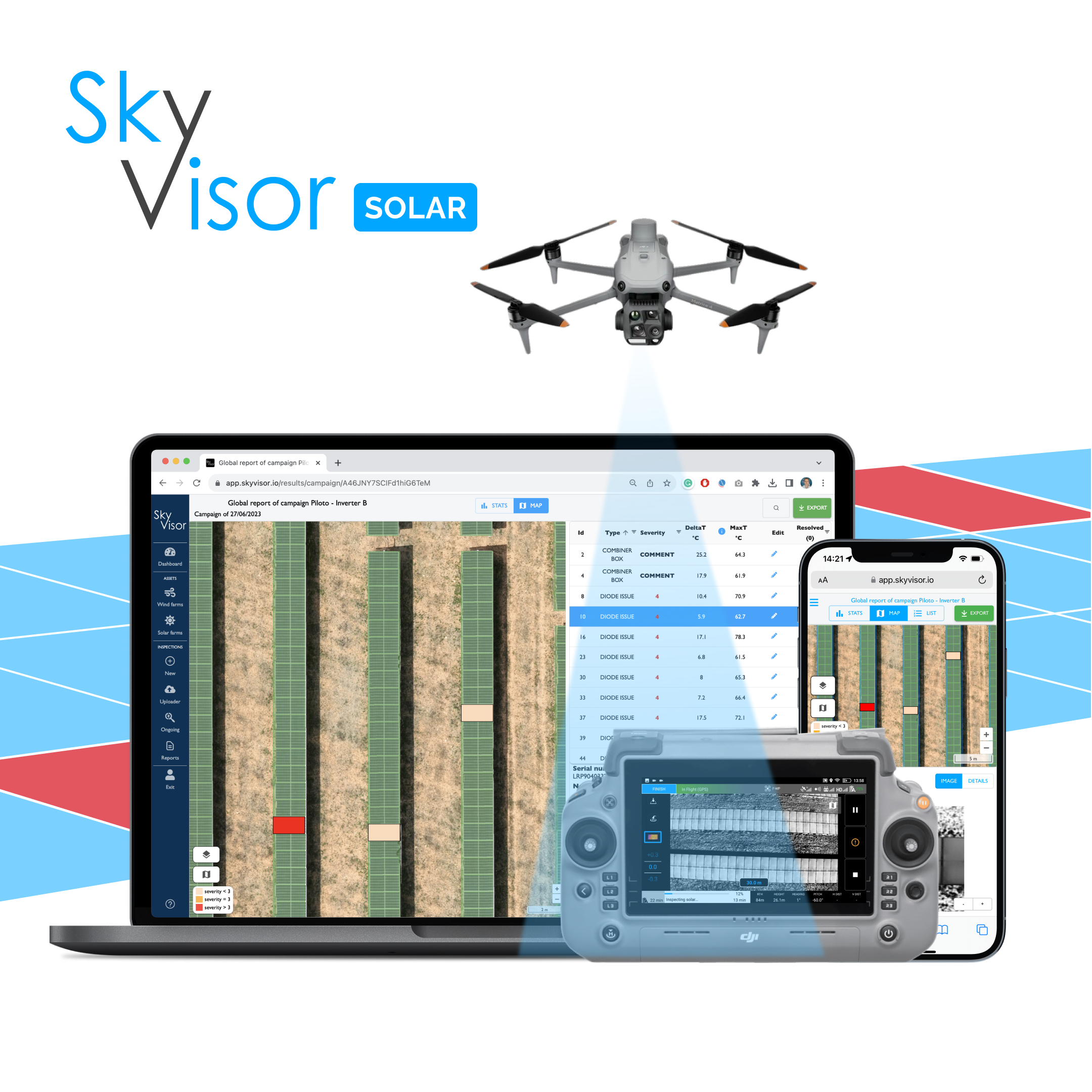 SkyVisor Solar (Autonomía en Inspección de Paneles)
